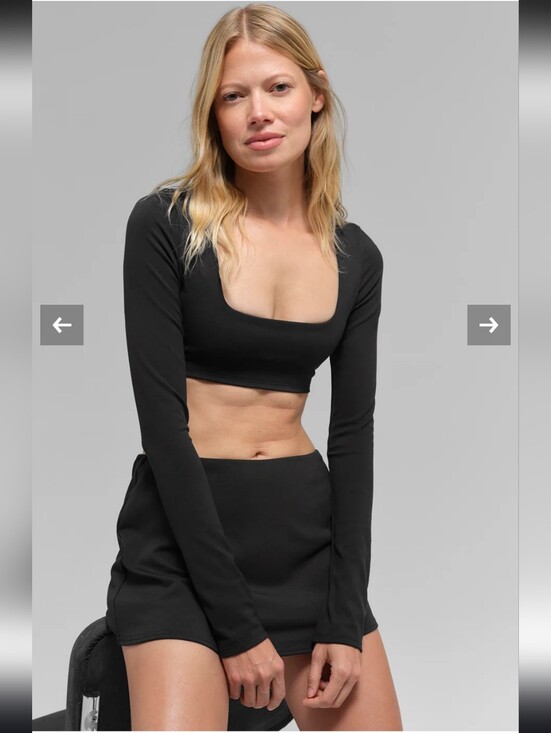 ALO Yoga Tops - Alo Yoga Long Sleeved Crop Top/bra